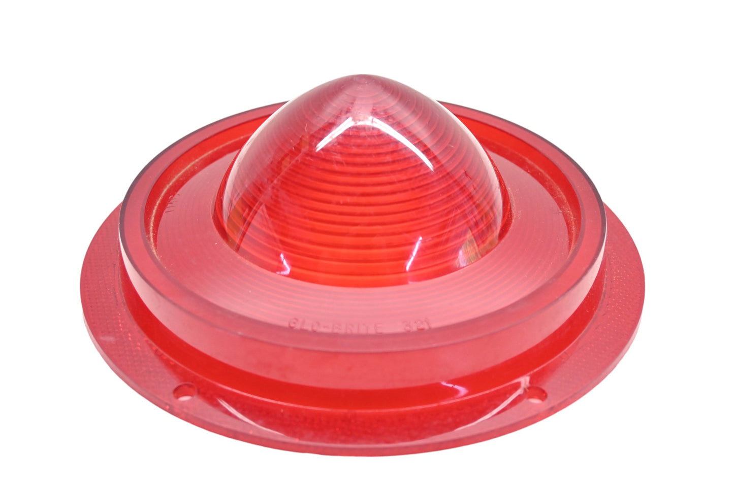 Glo-Brite 321 Red Plastic 8" Taillight Lens NOS