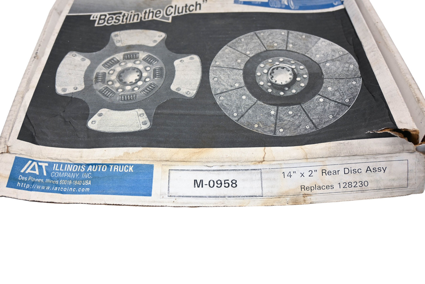 Illinois Auto Truck M-0958 Rear Clutch Disc NOS