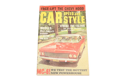 Car Speed And Style RO012-16 November 1960 Magazine