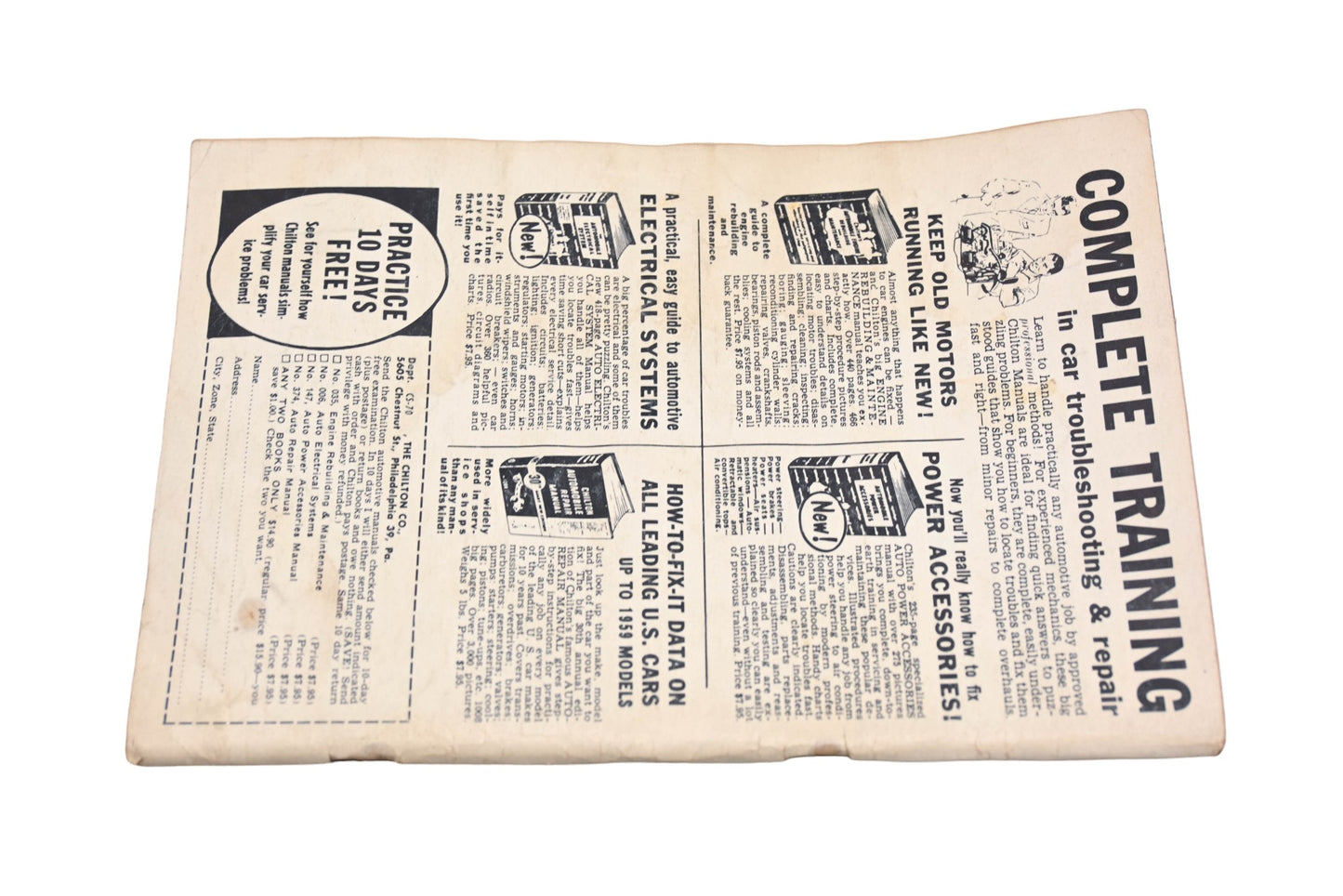 Car Speed And Style RO012-19 July 1960 Magazine