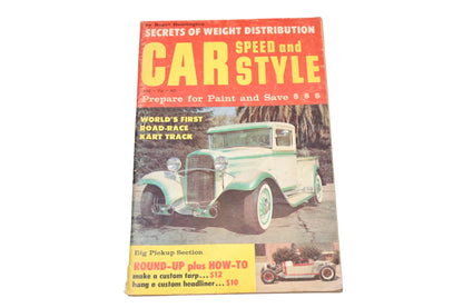 Car Speed And Style RO012-20 June 1960 Magazine