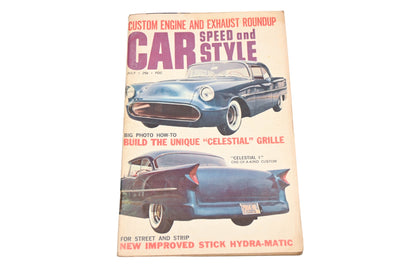 Car Speed And Style RO012-25 July 1961 Magazine