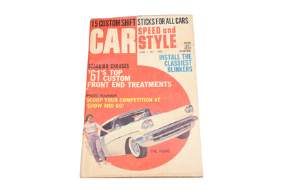 Car Speed And Style RO012-26 June 1961 Magazine