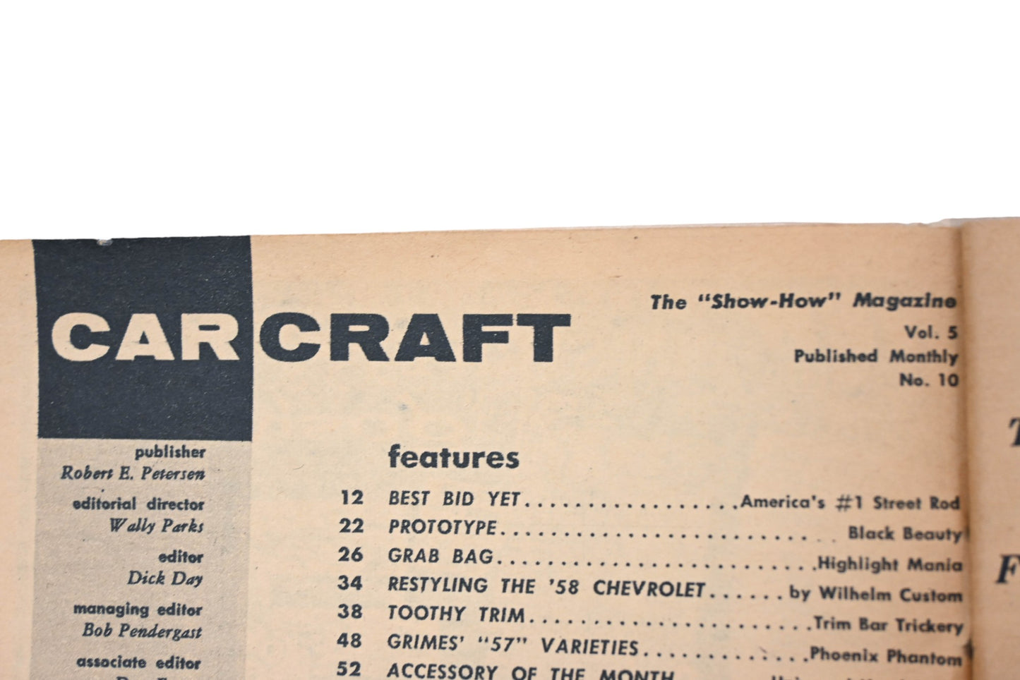 Car Craft RO012-29 February 1958 Magazine