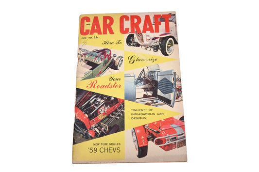 Car Craft RO012-31 June 1959 Magazine