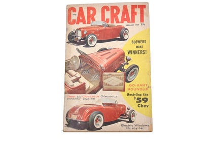 Car Craft RO012-36 January 1959 Magazine