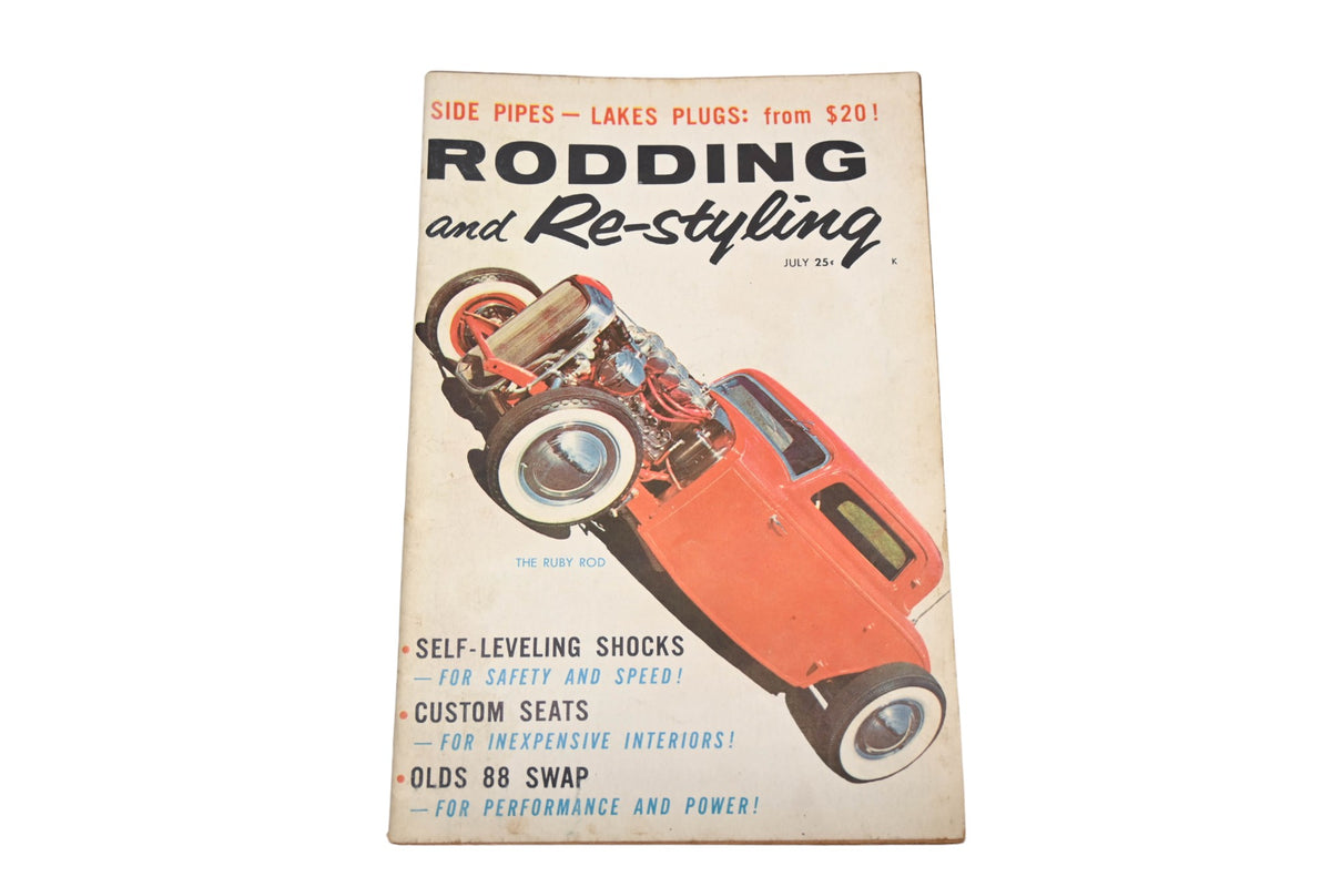 Rodding And Re-Styling RO005-19 July 1958 Magazine