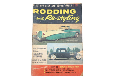 Rodding And Re-Styling RO005-23 March 1958 Magazine