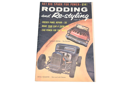 Rodding And Re-Styling RO005-24 August 1958 Magazine
