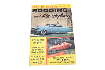 Rodding And Re-Styling RO005-25 February 1958 Magazine