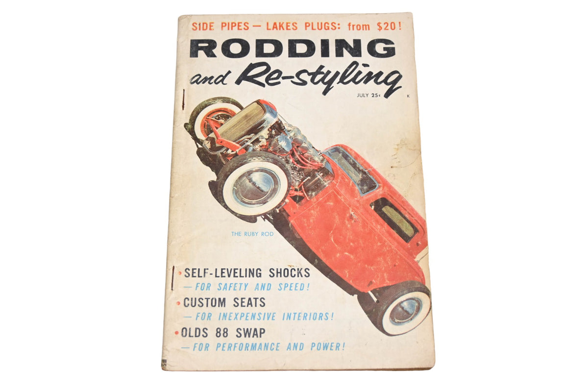 Rodding And Re-Styling RO005-26 July 1958 Magazine