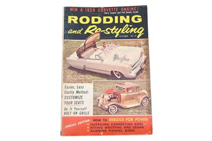 Rodding And Re-Styling RO005-31 October 1958 Magazine