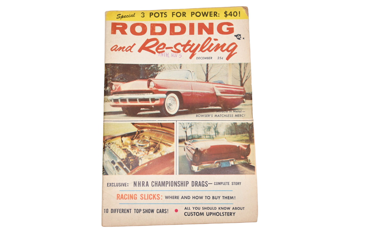 Rodding And Re-Styling RO013-32 December 1957 Magazine