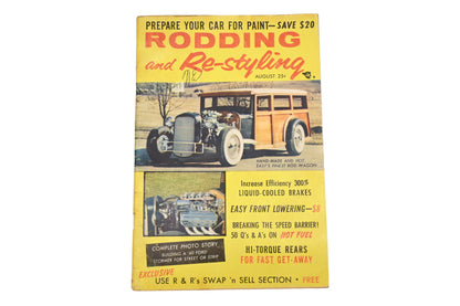 Rodding And Re-Styling RO013-34 August 1957 Magazine