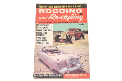 Rodding And Re-Styling RO013-35 January 1957 Magazine