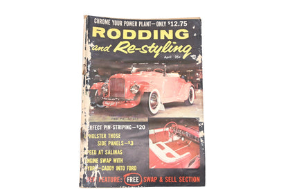 Rodding And Re-Styling RO013-36 April 1957 Magazine