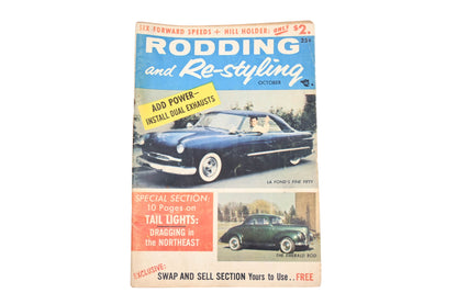 Rodding And Re-Styling RO013-37 October 1957 Magazine