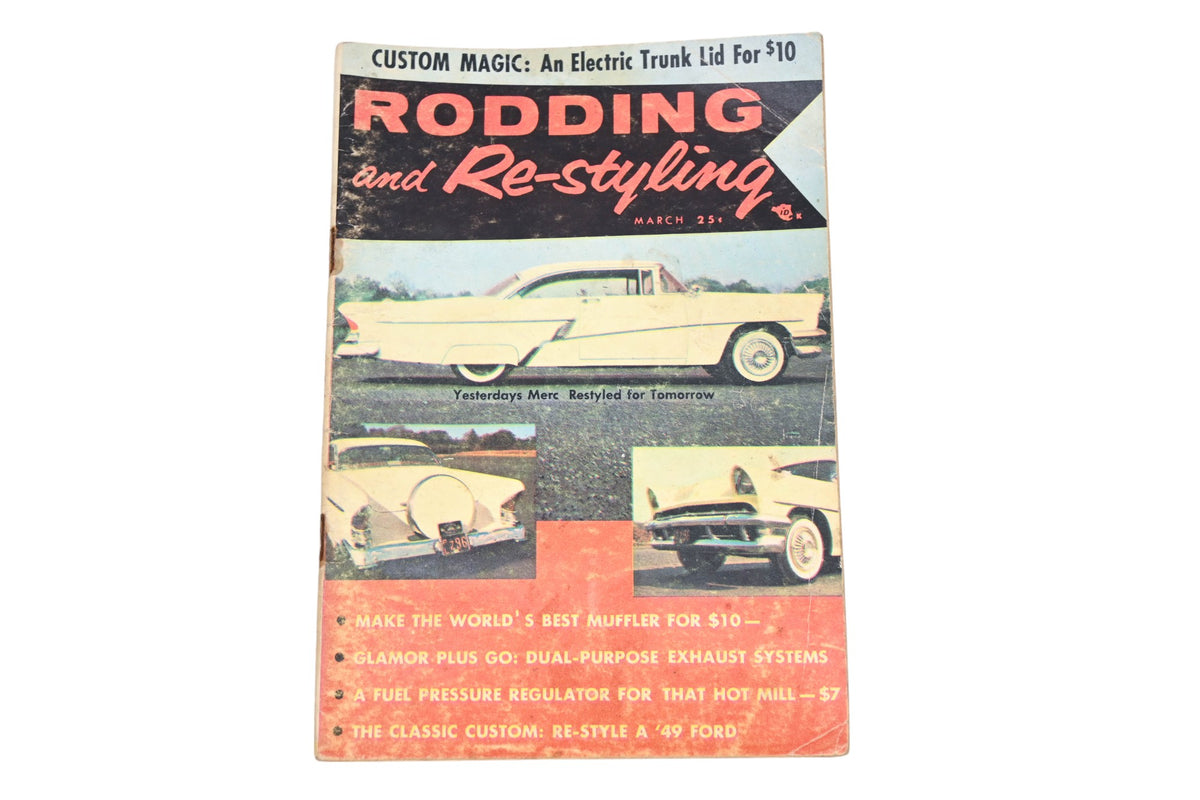 Rodding And Re-Styling RO013-38 March 1957 Magazine