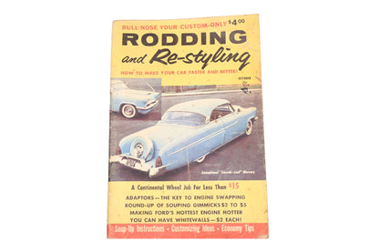 Rodding And Re-Styling RO013-39 October 1957 Magazine