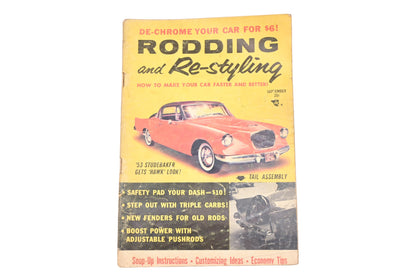 Rodding And Re-Styling RO013-40 September 1956 Magazine