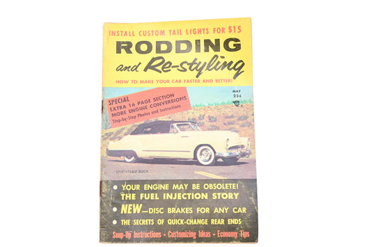 Rodding And Re-Styling RO013-43 May 1956 Magazine