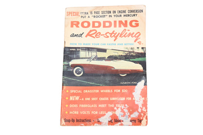 Rodding And Re-Styling RO009-15 April 1956 Magazine