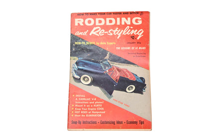 Rodding And Re-Styling RO009-18 January 1956 Magazine