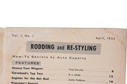 Rodding And Re-Styling RO009-22 April 1955 Magazine
