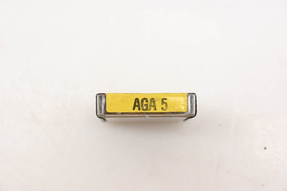 Buss AGA-5, AGA5 5Amp Fuses Qty 3 NOS