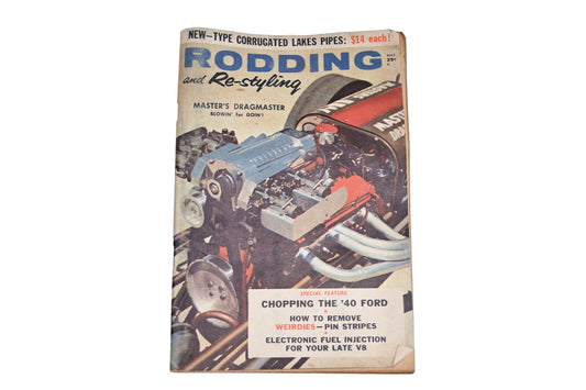 Rodding And Re-Styling RO009-24 May 1959 Magazine