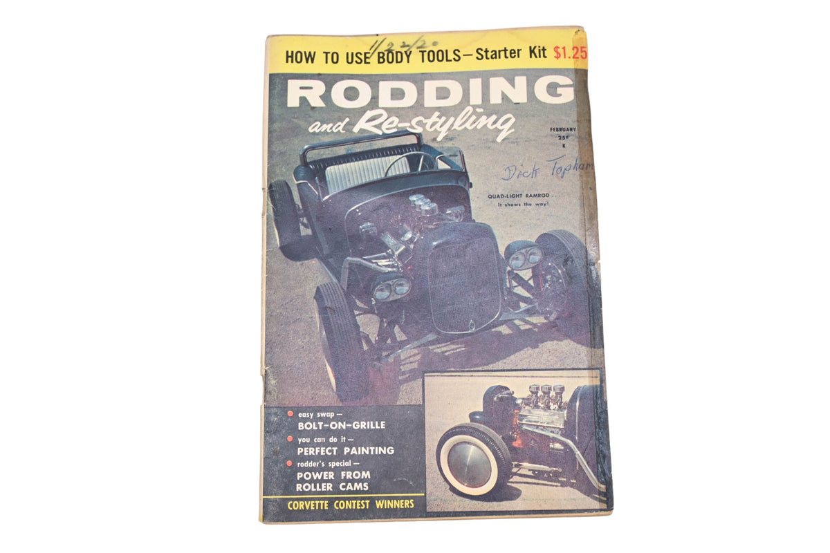 Rodding And Re-Styling RO009-26 February 1959 Magazine