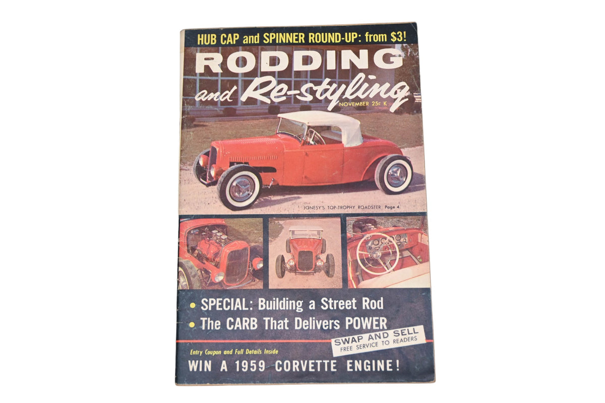 Rodding And Re-Styling RO009-28 November 1958 Magazine