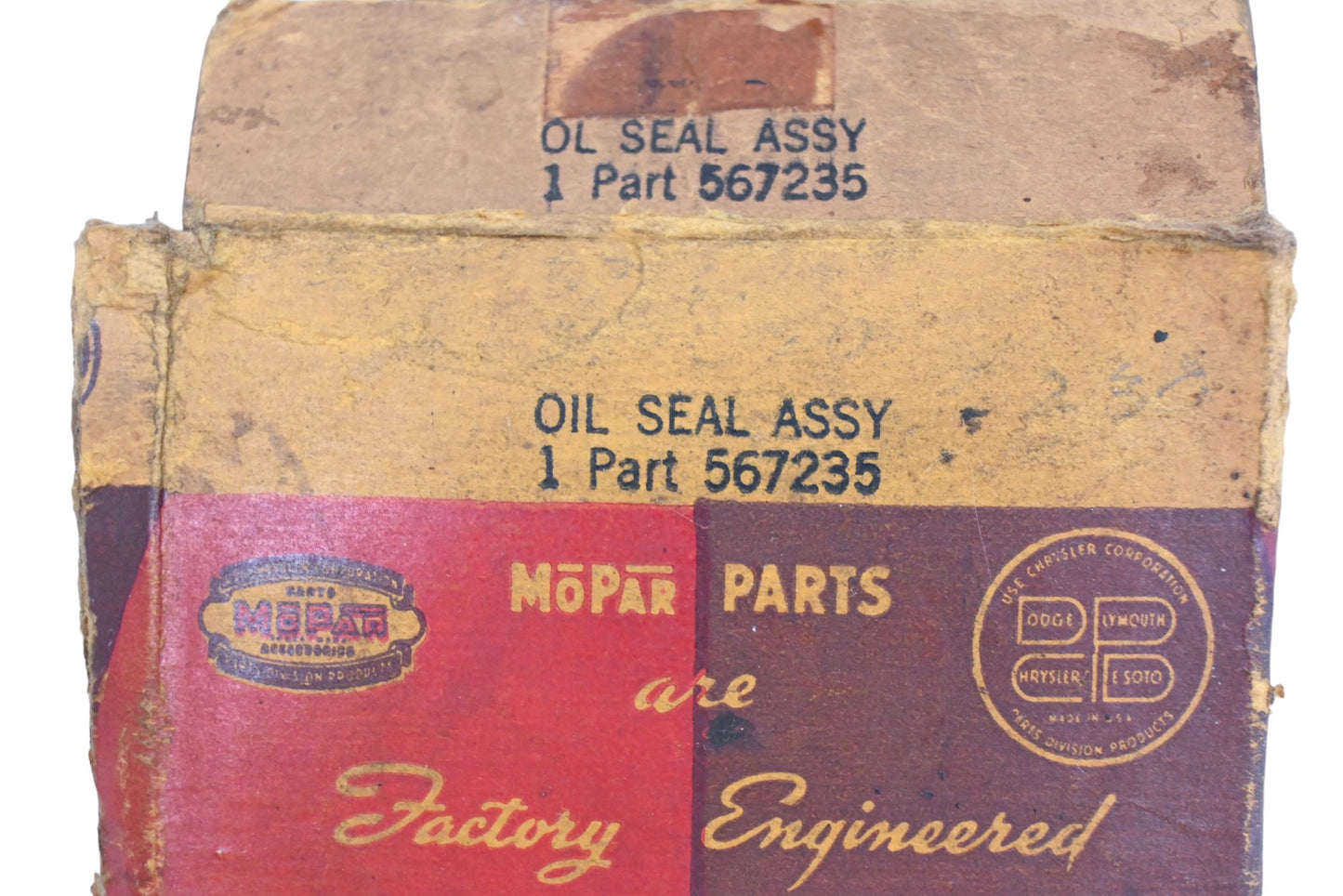 Mopar 567235 Rear Pinion Oil Seal NOS