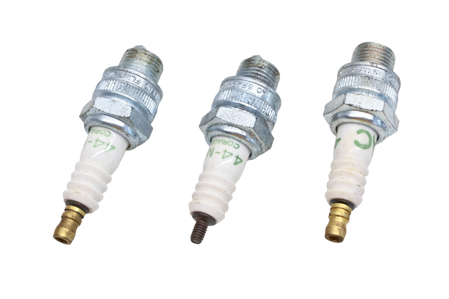 AC 44-MS Spark Plugs Qty 3 NOS