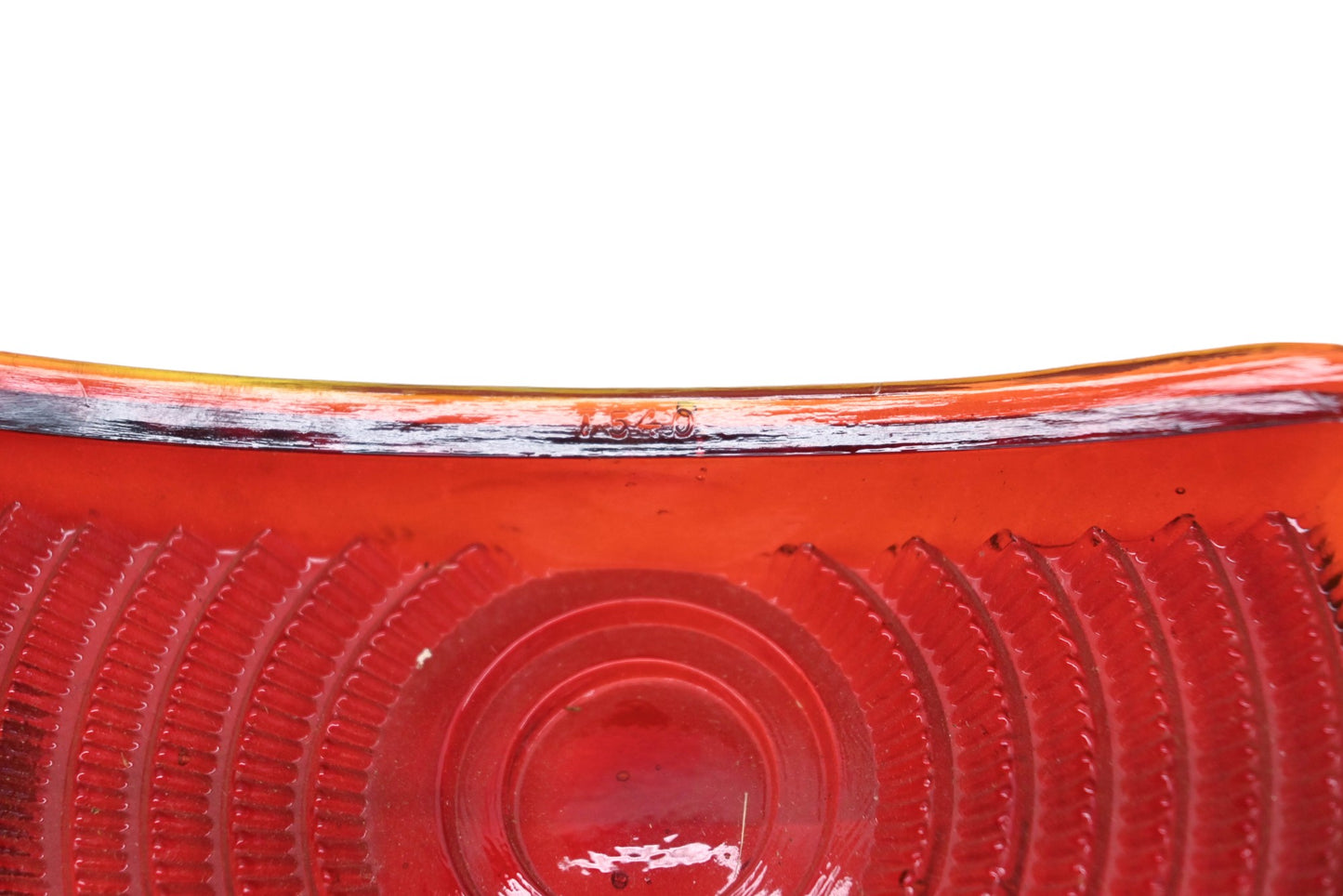 Lynx-Eye T-540, T540 Dark Red Glass Taillight Lens NOS