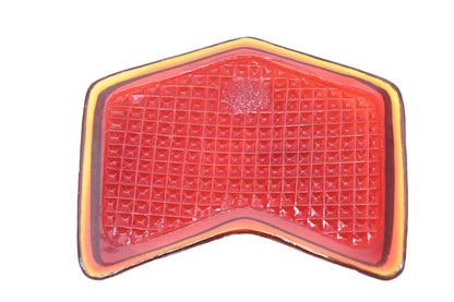 Stadium 925, T-309 Red Glass Taillight Lens NOS