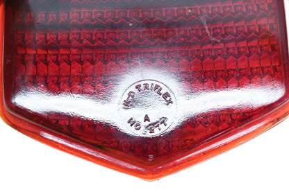 K-D Triflex T-309, 309, 277 No.277 Red Glass Taillight Lens NOS