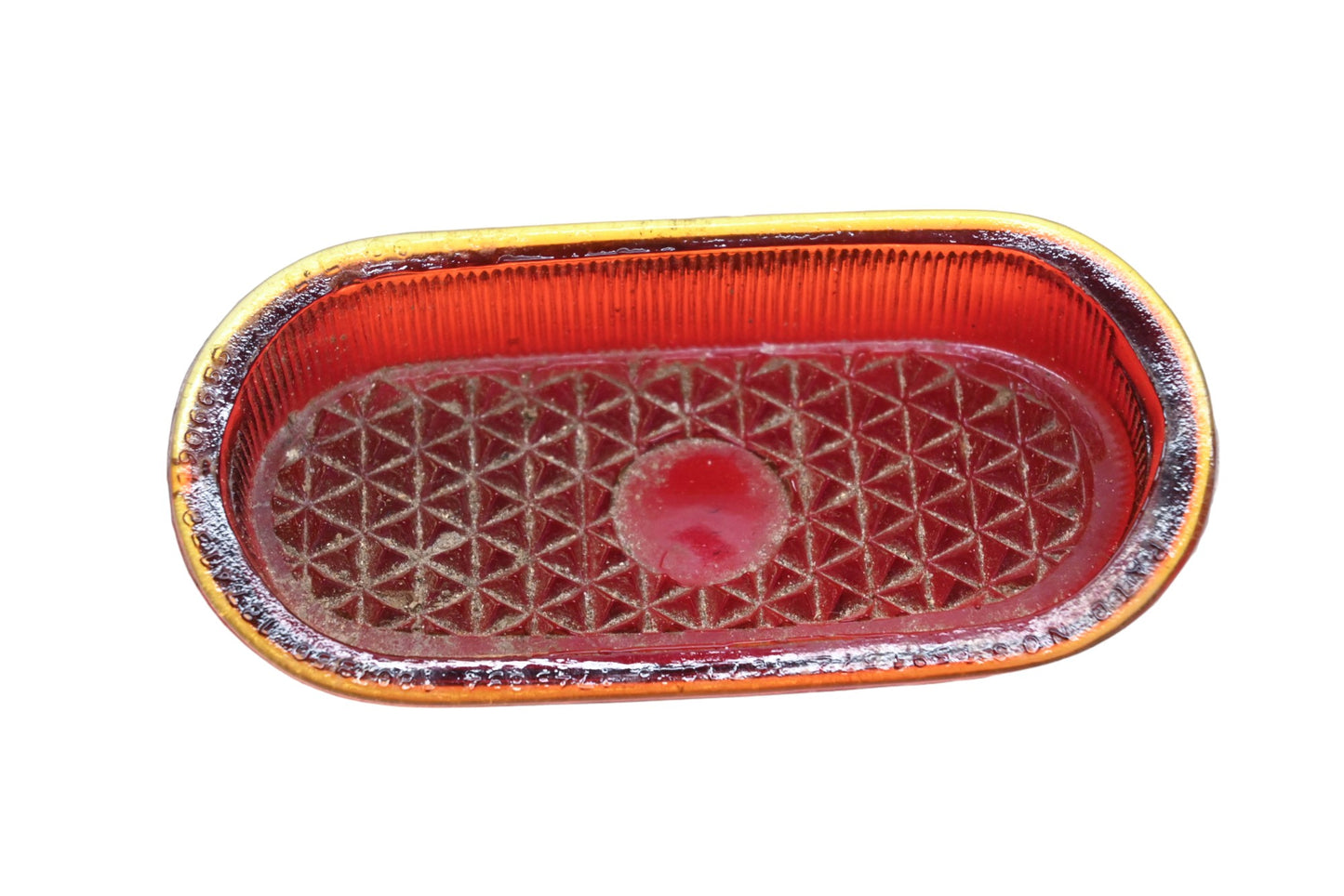 Yankee 266R Red Glass Right Taillight Lens NOS