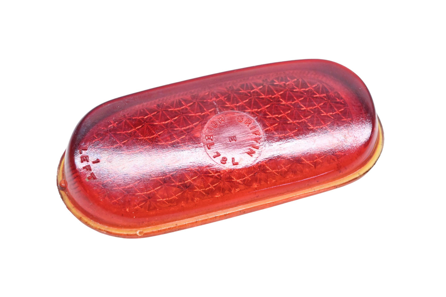 Griffen 78L, 278L, T-278 Red Glass Left Taillight Lens NOS