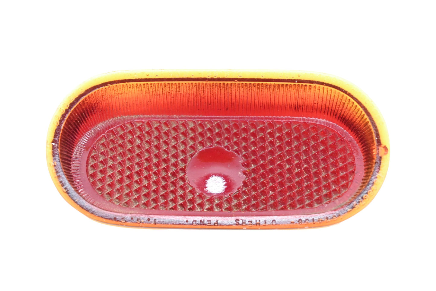 Stimsonite PS1, 278L, T-278 Red Glass Left Taillight Lens NOS