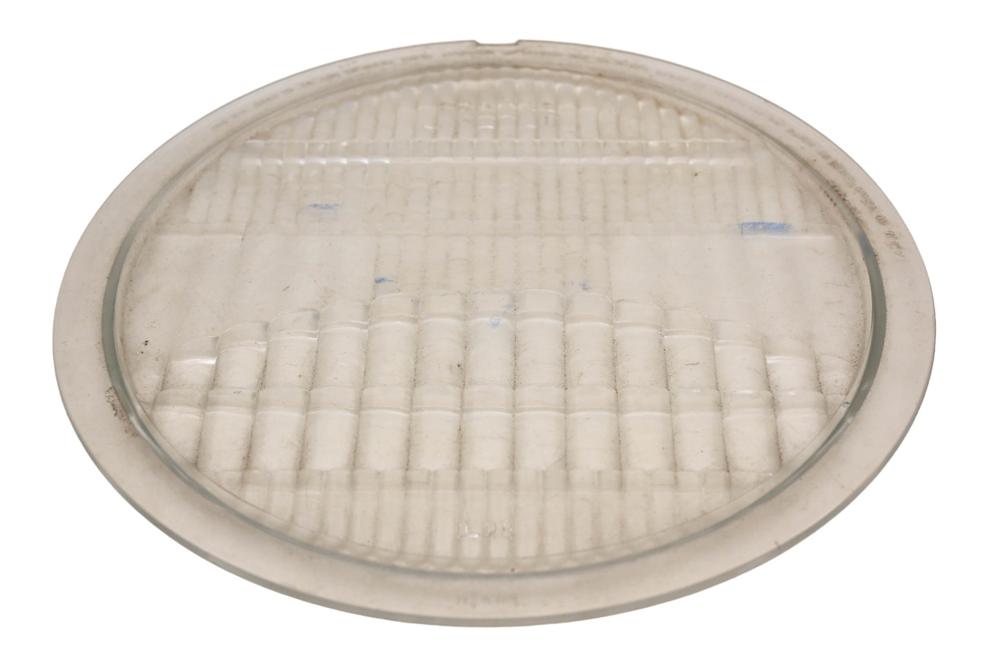 McKee Glass Company 71122 Clear Glass 11-1/2" x 10-1/4" Lamp Lens NOS