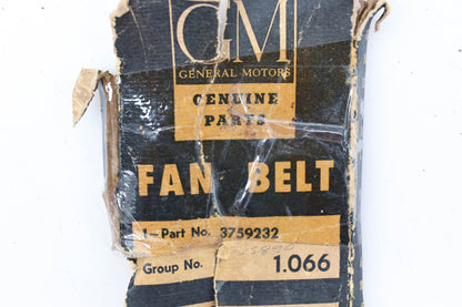 General Motors 3759232 Fan Belt NOS