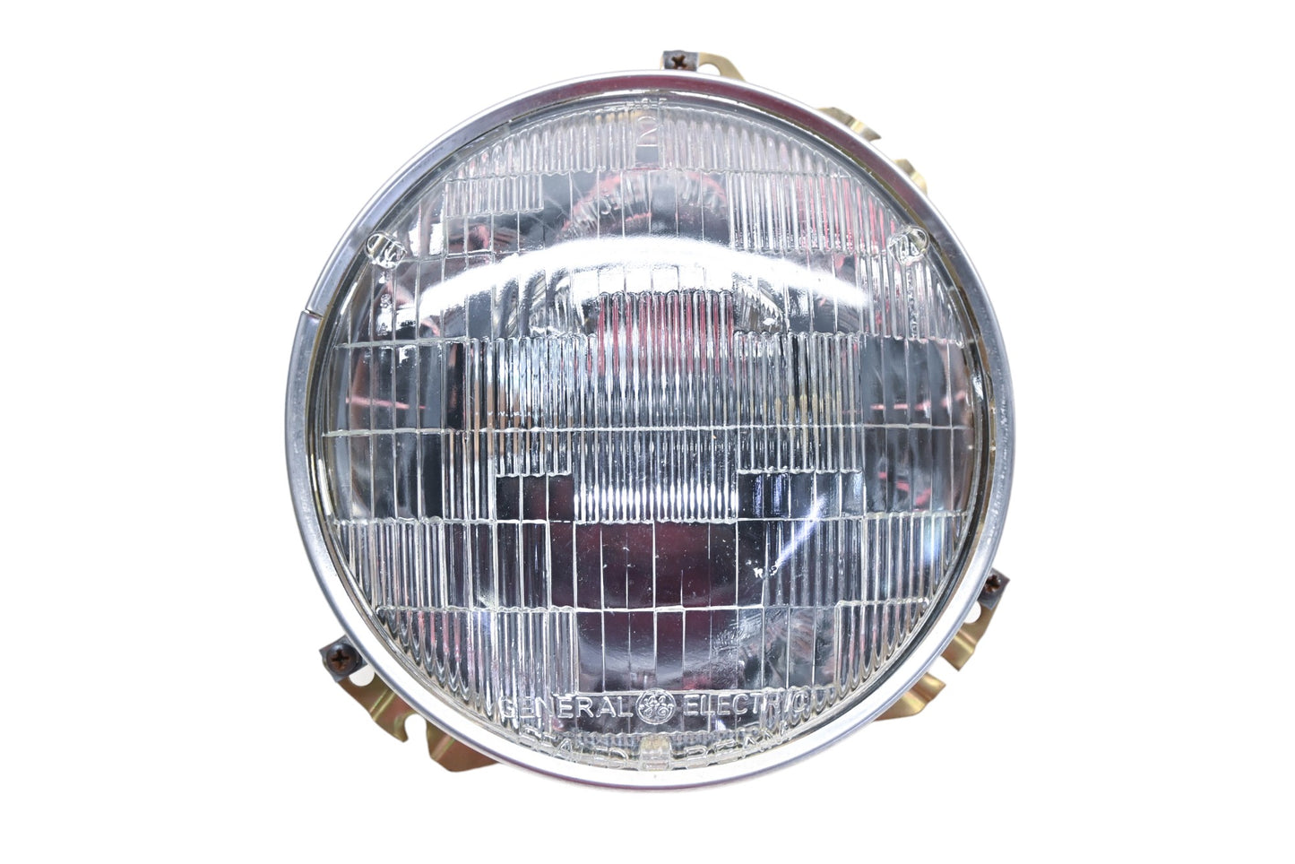General Electric 6014 Sealed Beam 12v Headlamp Assembly NOS