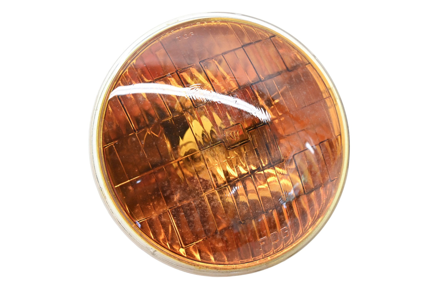 Westinghouse 4012A, 4012-A Amber Glass 6-8v Fog Lamp Bulb NOS
