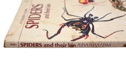 Golden Press 24021 Golden Guide Spiders And Their Kin Book