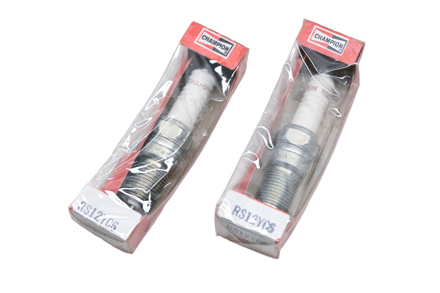 Champion RS12YC6 Spark Plugs Qty 2 NOS