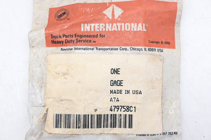 International 479758C1 Engine Coolant Temperature Sender NOS