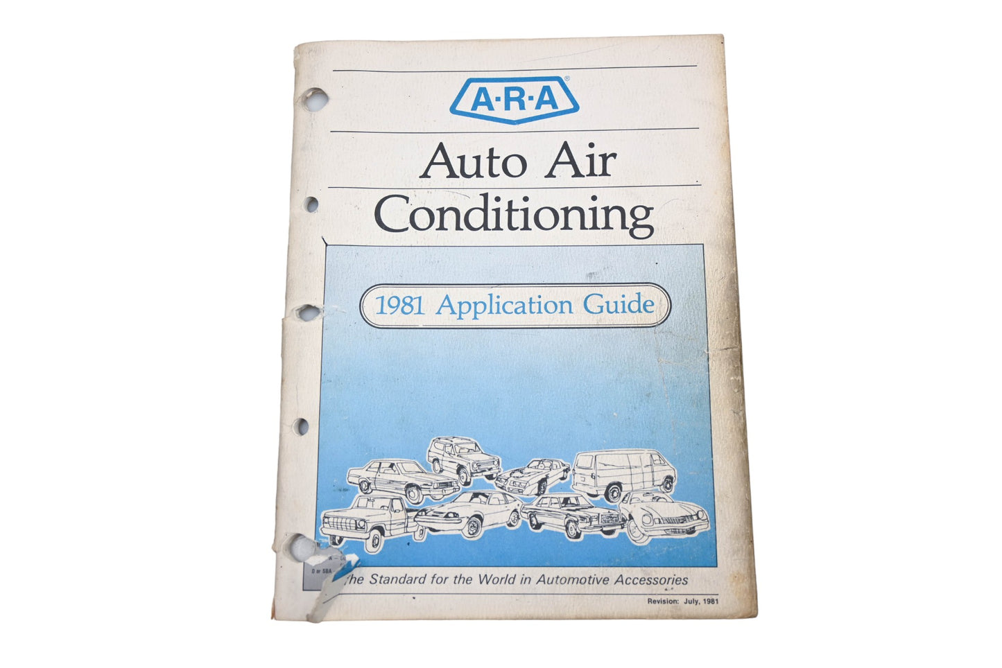 ARA 6600828NG 1981 Auto Air Conditioning Application Guide