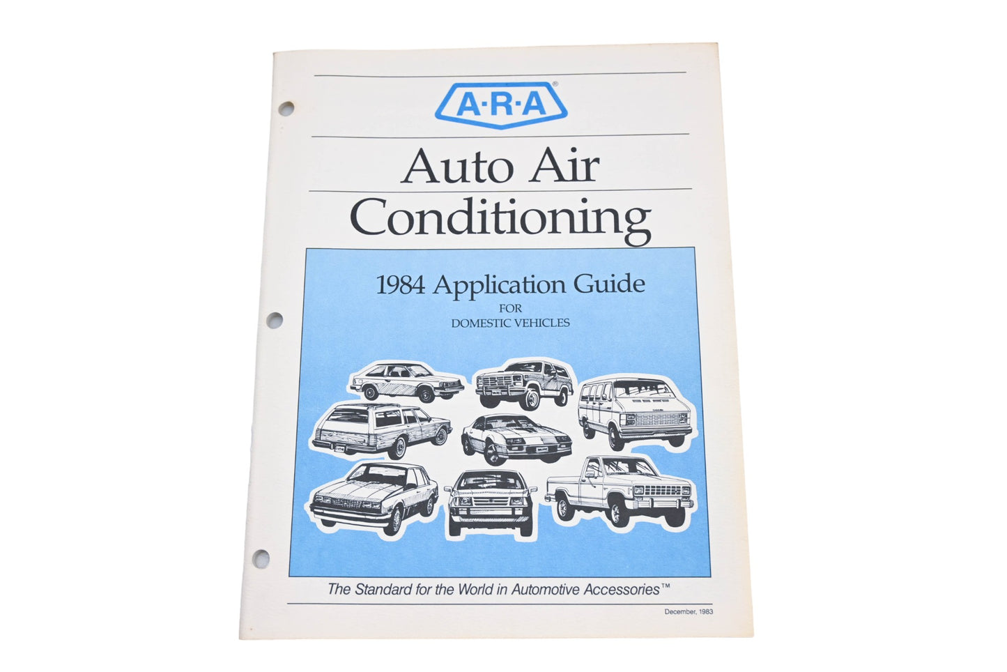 ARA 6600828RG 1984 Auto Air Conditioning Application Guide