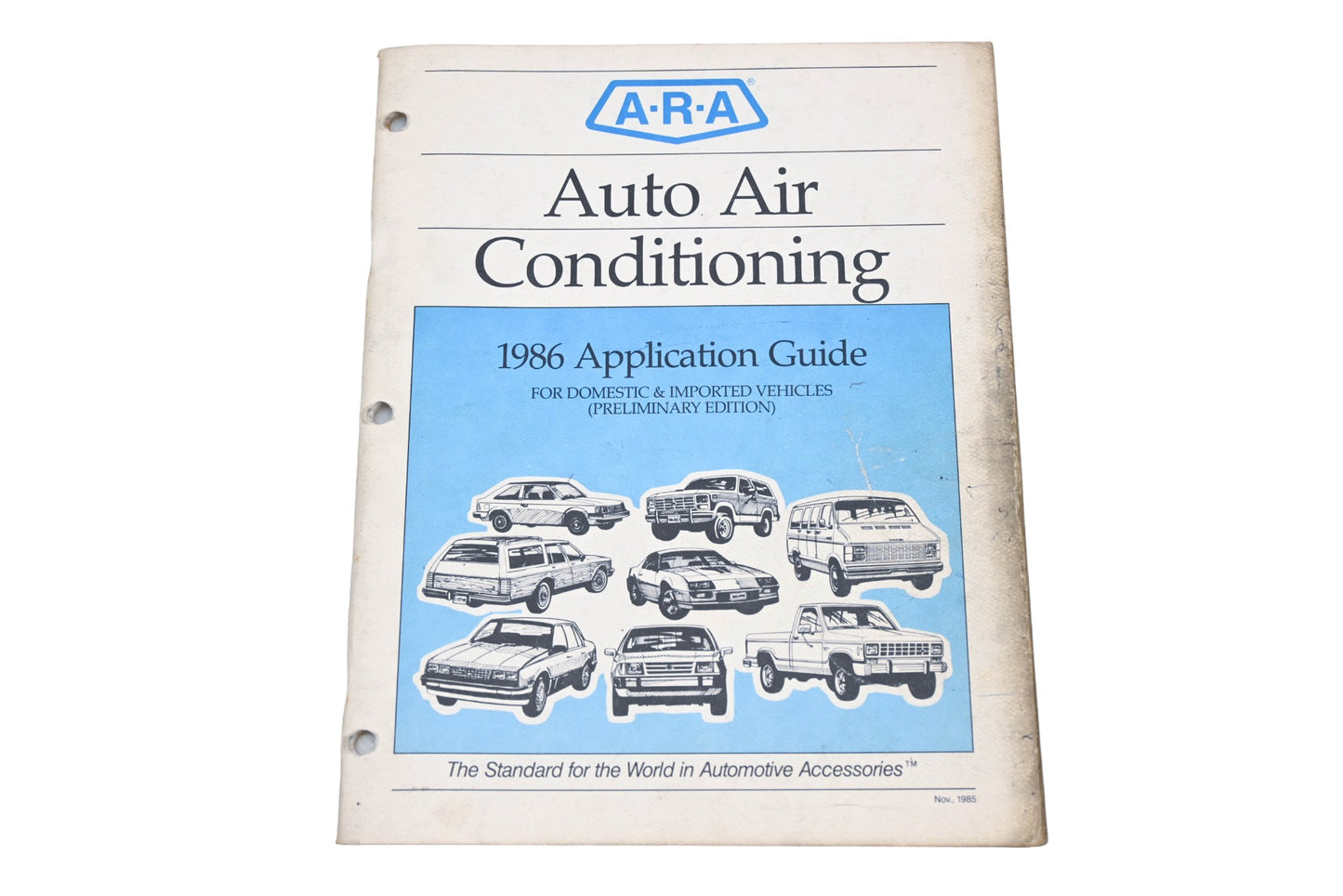 ARA 6600828RG 1986 Auto Air Conditioning Application Guide
